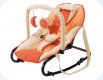 Babyplus Babywippe mit Spielb�gel sand-braun